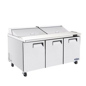 MSF8308GR — 72″ Refrigerated Mega Top Sandwich Prep. Table