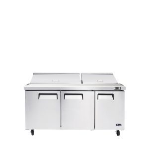 MSF8308GR — 72″ Refrigerated Mega Top Sandwich Prep. Table