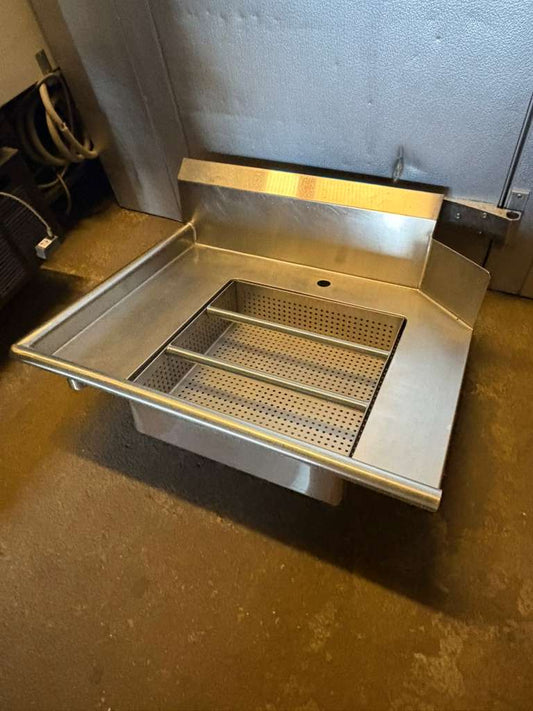 36" Soiled Dish Table with Left Drainboard-Pre-owned