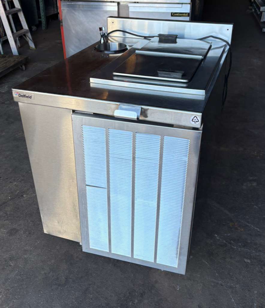 Delfield 27'' Inch Self-Contained Drop-In Freezer with Dipper Well - Pre-owned