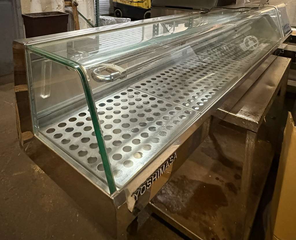 Yoshimasa: YMSC-6R – 6 Feet  Left Self-Contained Refrigerated Sushi Case