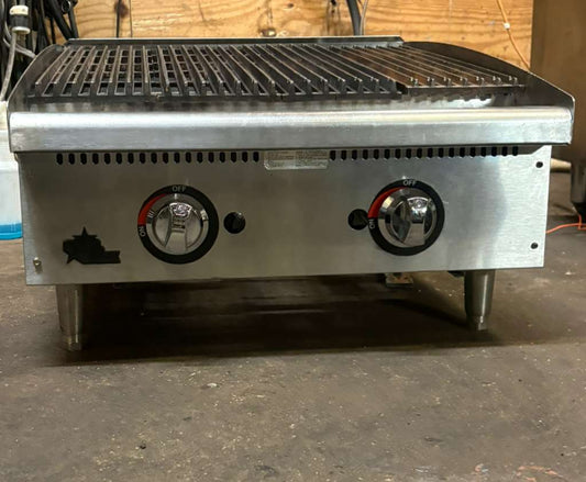 Star 6124RCBF 24" Gas Charbroiler - Adjustable Manual Controls-PRE-OWNED