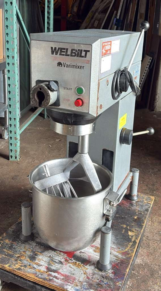 Varimixer W20 20 Qt. Planetary Bench Mixer with Standard Accessories - 120V, 1 hp-PRE-OWNED