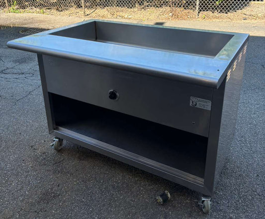 L &J Steam Table  48''x 32'' Electric 208 volt - PRE-OWNED