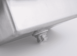 SS1824F31D18 Three Compartment Sink with Left and Right Drain Boards