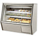 Leader ERHD60ES 60" Refrigerated Slanted Glass High Deli Case with 2 Shelves